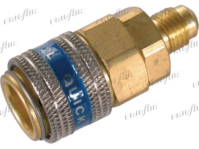 Adapter, Kältemittelflasche