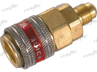 Adapter, Kältemittelflasche