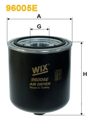 Lufttrockner-Kartusche, WIX FILTERS 96005E Druckluftsystem