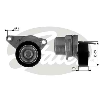 Belt Tensioner, V-ribbed belt