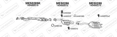 Abgassystem Mercedes-Benz S-CLASS