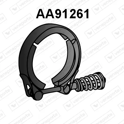 Spannstück, Auspuffanlage Volvo S40 II · Volvo V50 · Volvo S80 II