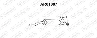 Endschalldämpfer Alfa Romeo 33 · Alfa Romeo ALFASUD · Alfa Romeo ALFASUD Sprint