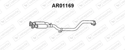 Frontschalldämpfer Alfa Romeo 164