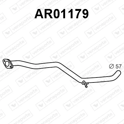 Auspuffrohr Alfa Romeo 156 · Alfa Romeo 156 Sportwagon