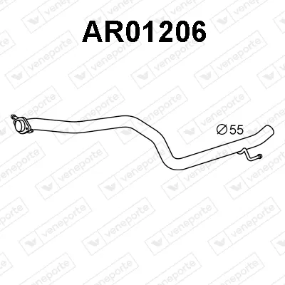 Auspuffrohr Alfa Romeo 147