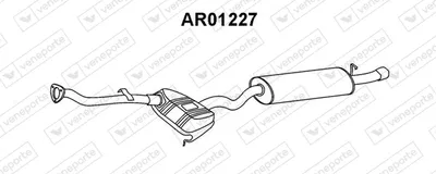 Endschalldämpfer Alfa Romeo 146
