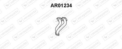 Manifold, Auspuffanlage Alfa Romeo 155 · Alfa Romeo 164