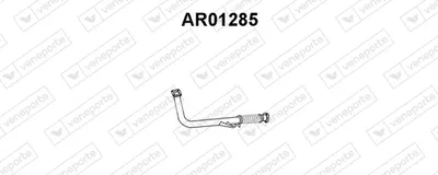 Auspuffrohr Alfa Romeo 164