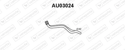 Auspuffrohr Audi 80 B1 Limousine · Audi 80 B2 Limousine · Audi COUPE B2