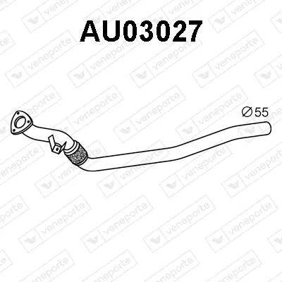 Abgasleitung Audi A4 B6 · Audi A4 B6 Avant · Audi A4 B7
