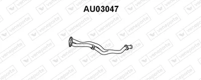 Auspuffrohr Audi 80 B2 Limousine · Audi 80 B3 Limousine · Vw PASSAT B2