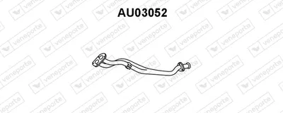 Auspuffrohr Audi 80 B2 Limousine · Audi 90 B2 · Audi COUPE B2