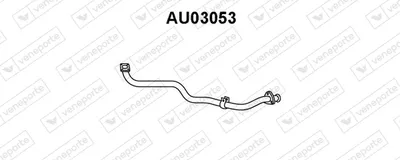 Auspuffrohr Audi 80 B2 Limousine