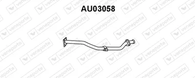 Auspuffrohr Audi 80 B2 Limousine · Vw SANTANA