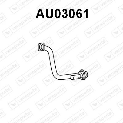 Auspuffrohr Audi 90 B3