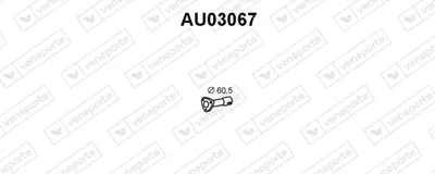 Auspuffrohr Audi 100 C4 Limousine · Audi 100 C4 Avant