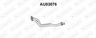 Auspuffrohr Audi 100 C3 Limousine · Audi 100 C3 Avant