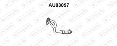 Auspuffrohr VENEPORT AU03097