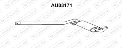 Schalldämpfer Audi 80 B4 Avant · Audi A6 C4 Avant