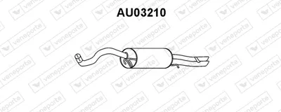 Endschalldämpfer Audi A4 B5 · Audi A4 B5 Avant