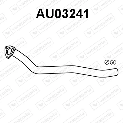 Auspuffrohr Audi A4 B6 · Audi A4 B6 Avant