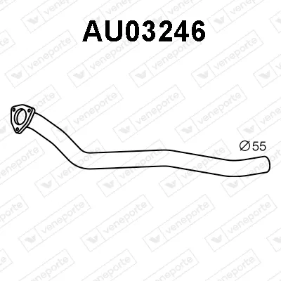 Auspuffrohr Audi A4 B6 · Audi A4 B6 Avant
