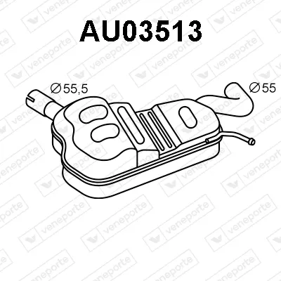 Zentrifugendämpfer Audi A3 · Audi A3 Sportback · Audi A3 Limousine