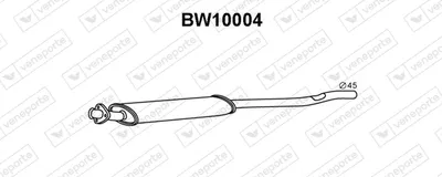 Vorderer Schalldämpfer Bmw 3