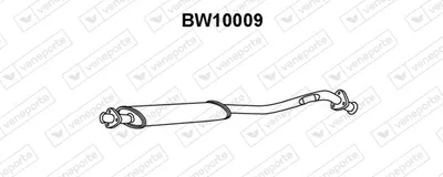 Vorderer Schalldämpfer Bmw 3