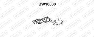 Vorne Schalldämpfer Bmw 5 Touring