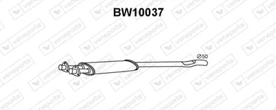 Vorderer Schalldämpfer Bmw 3