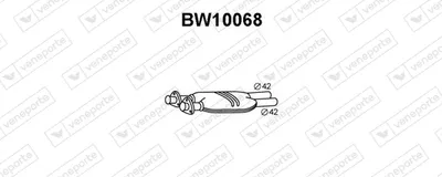 Frontschalldämpfer Bmw 5