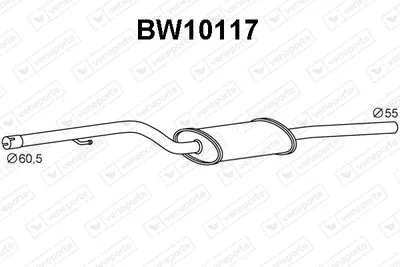 Vorne Schalldämpfer Bmw 3 · Bmw 3 Touring