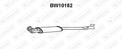 Vorne Schalldämpfer Bmw 3 · Bmw 3 Touring