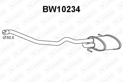 Endschalldämpfer Bmw X5
