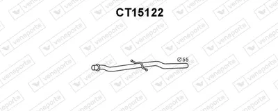 Abgasleitung Citroën C5 I · Citroën C5 I Break
