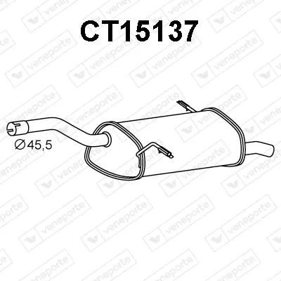Endschalldämpfer Citroën C4 PICASSO I MPV · Citroën BERLINGO MULTISPACE · Citroën BERLINGO Box Body/MPV
