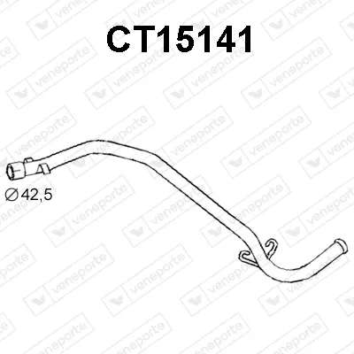 Auspuffrohr Alfa Romeo AR 6 Van · Citroën C25 Bus · Citroën C25 Van