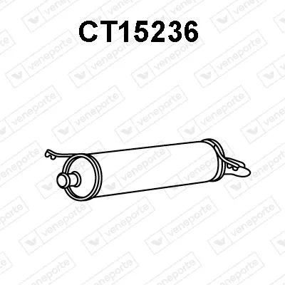 Endschalldämpfer Citroën C5 I · Citroën C5 I Break