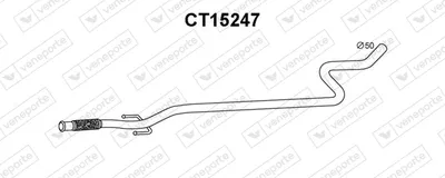 Auspuffrohr Citroën C3 I