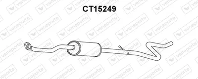 Schalldämpfer Citroën C3 I · Citroën C3 Pluriel