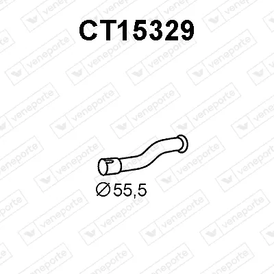 Abgasleitung Citroën C5 I · Citroën C5 I Break