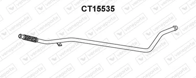 Abgasleitung Citroën C1 · Peugeot 107 · Toyota AYGO