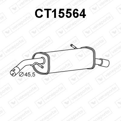 Endschalldämpfer Citroën C3 I · Citroën C2