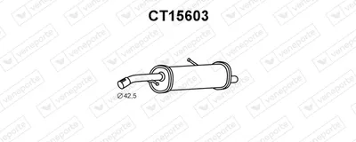 Endschalldämpfer Citroën C3 I · Citroën C2