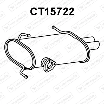 Endschalldämpfer Citroën C-CROSSER · Citroën C-CROSSER ENTERPRISE · Citroën C-CROSSER Van