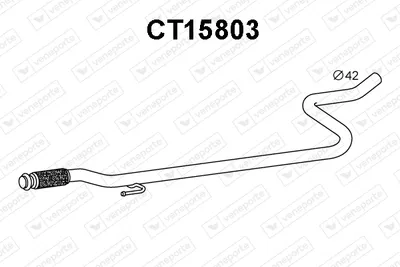 Auspuffrohr Citroën C3 II · Citroën DS3 · Citroën C3 II Rückschlag Van