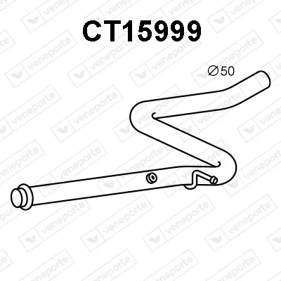 Abgasleitung Citroën C3 PICASO · Citroën C3 III · Peugeot 208 I
