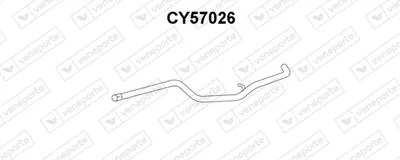 VENEPORT CY57026 Auspuffrohr